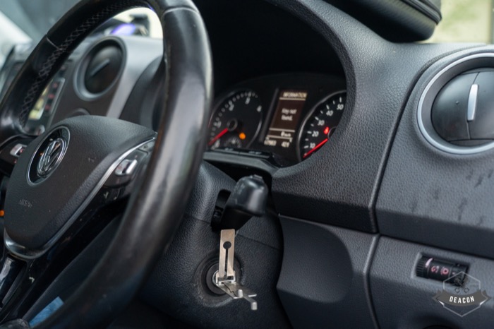 Checking a vehicle key